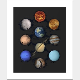 Solar System Posters and Art